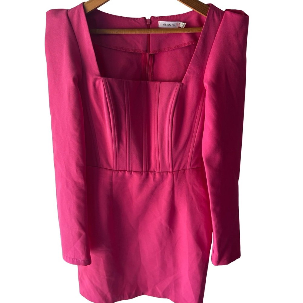 Elagia Pink Women's Dress